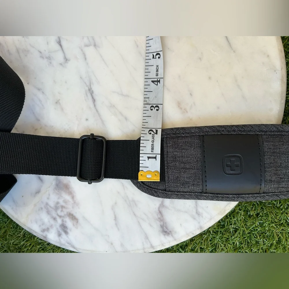 Adjustable Black Crossbody Strap